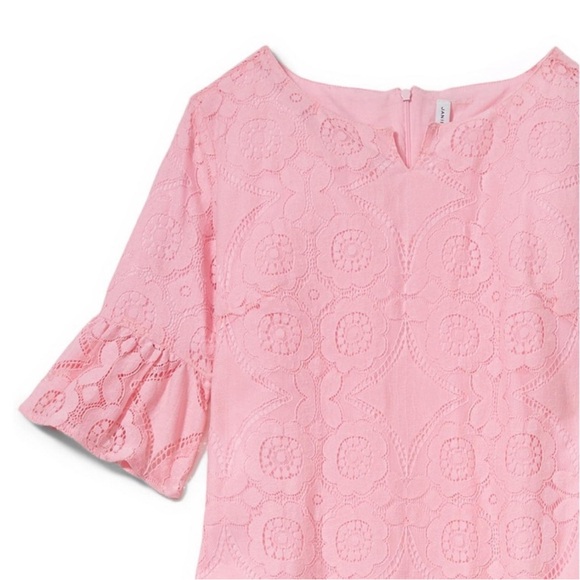 NEW Janie and Jack Think Pink Collection Mom Dress Pink | Large - Picture 3 of 5